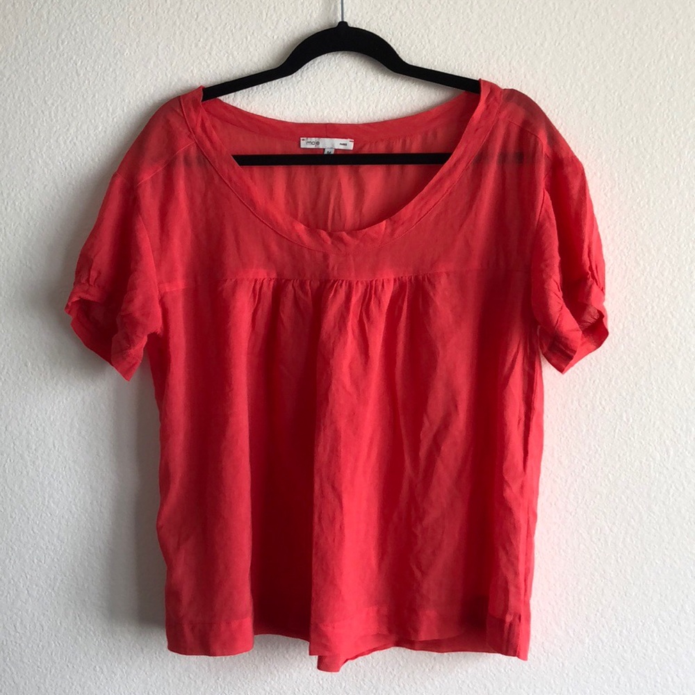 Maje Paris - Red Smock Top